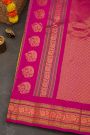 Gadwal Silk Light Green Saree