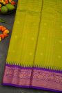 Gadwal Silk Light Green Saree