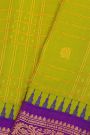 Gadwal Silk Light Green Saree