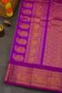 Gadwal Silk Cream Saree