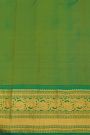 Gadwal Silk Orange Saree