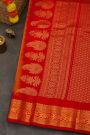 Gadwal Silk Yellow Saree
