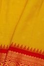 Gadwal Silk Yellow Saree