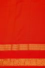 Gadwal Silk Red Saree