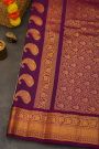 Gadwal Silk Cream Saree