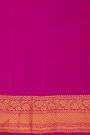 Gadwal Silk Sea Blue Saree