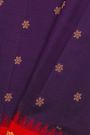 Gadwal Silk Navy Blue Saree