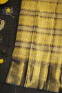 Kancheepuram Silk Gold Yellow Saree