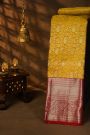 Kancheepuram Silk Mustard Saree