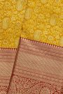 Kancheepuram Silk Mustard Saree