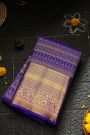 Kancheepuram Silk Royal Blue Saree
