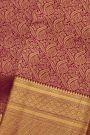 Kancheepuram Silk Magenta Saree
