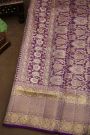 Kancheepuram Silk Lavender Saree