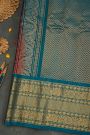 Gadwal Silk Violet Saree