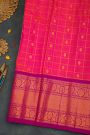 Gadwal Silk Pink Saree