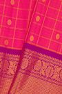 Gadwal Silk Pink Saree