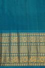 Gadwal Silk Navy Blue Saree