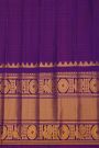 Gadwal Silk Navy Blue Saree