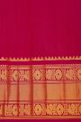 Gadwal Silk Orange Saree