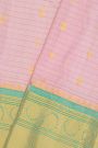 Gadwal Silk Baby Pink Saree