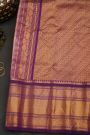 Gadwal Silk Lavender Saree