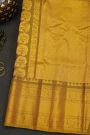 Gadwal Silk Dark Brown Saree