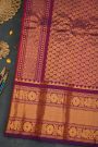 Gadwal Silk Magenta Saree