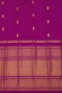 Gadwal Silk Purple Saree