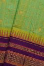 Narayanpet Silk Sea Green Saree