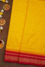 Narayanpet Silk Yellow Saree