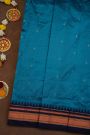 Narayanpet Silk Blue Saree