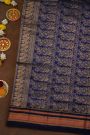 Narayanpet Silk Blue Saree