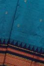 Narayanpet Silk Blue Saree