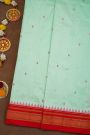 Narayanpet Silk Light Blue Saree