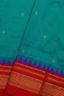 Narayanpet Silk Blue Saree