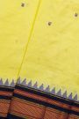 Narayanpet Silk Yellow Saree