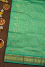 Narayanpet Silk Navy Blue Saree