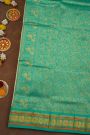 Narayanpet Silk Off White Saree