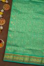 Narayanpet Silk Navy Blue Saree