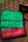 Narayanpet Silk Sea Green Saree