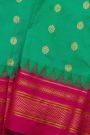 Narayanpet Silk Sea Green Saree