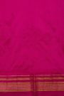 Narayanpet Silk Maroon Saree