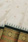 Narayanpet Silk White Saree