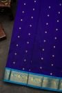 Narayanpet Silk Navy Blue Saree