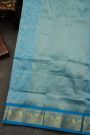 Narayanpet Silk Navy Blue Saree