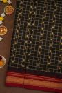 Narayanpet Silk Black Saree