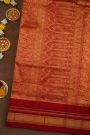 Narayanpet Silk Black Saree