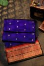 Narayanpet Silk Blue Saree