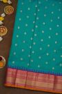 Narayanpet Silk Rama Green Saree