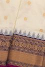 Narayanpet Silk Cream Saree